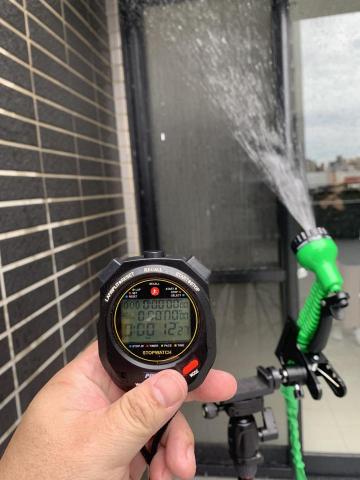 史丹利水電工務所 - 驗屋落地窗防水檢驗