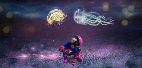 斯坦利運動館-直排輪，滑步車，國標舞 - 與水母仙子溜遊人間