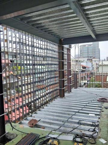 玖奈思工程 - 鋼網牆骨架架設