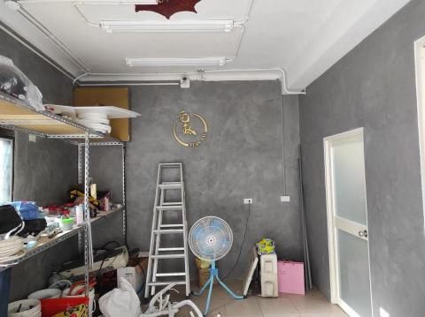 彩藝油漆工程 - 基隆市冷氣行天花粉刷牆面特殊漆種處理