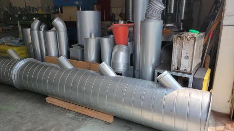 風管 風機 靜電機 配管工程 - 