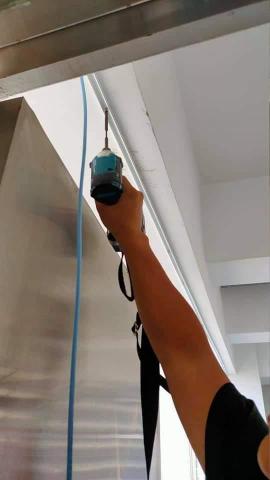 宇陞通科技有限公司 - 現場壓條配置預防長期使用後掉落