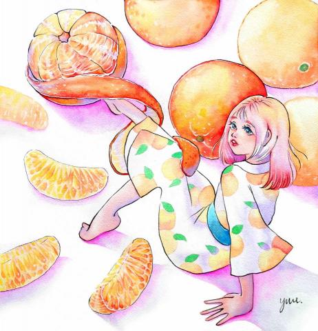 Yuuillust  - 非電繪，手繪水彩創作