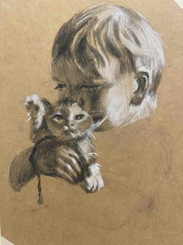 徐婉婷 - 平常三色素描練習