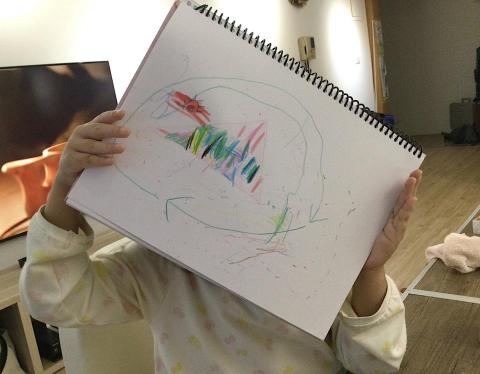 周孟辰 - 教學5歲的妹妹
「家人去露營」