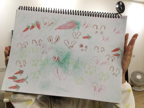 周孟辰 - 教學5歲的妹妹
「喜歡的動物」