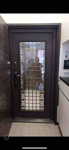 溫俊傑 - 按照客戶要的鐵門