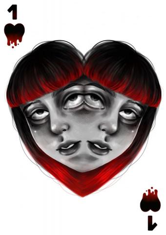 AVERY設計 - 電繪作品「撲克牌」