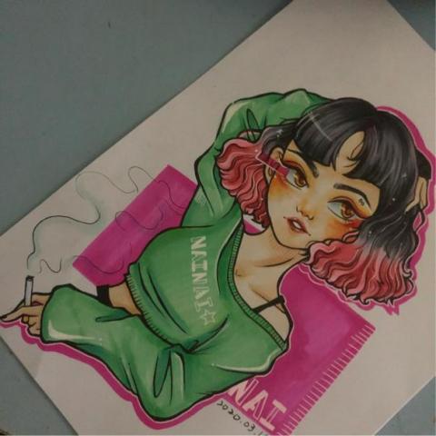 AVERY設計 - 麥克筆動畫人像圖