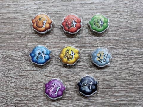 3d列印與雷射切割嘉鵬行工作室 - 桌遊配件