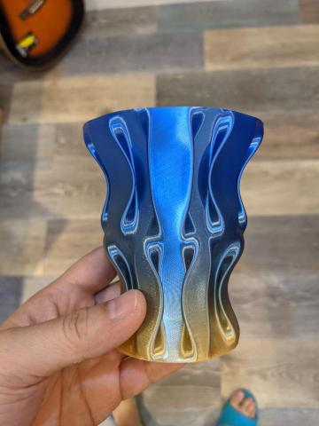 3d列印與雷射切割嘉鵬行工作室 - 漸層色模型