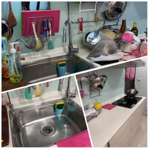 絜心清潔工作室 - 收納前後照