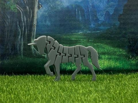 斯必德3D列印 - 獨角獸鑰匙圈