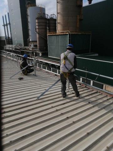 瑞特工程事務所 - 台灣玻璃屋頂安全圍籬工程