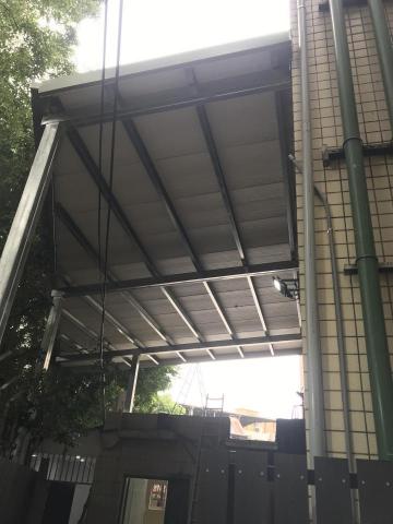 瑞特工程事務所 - 板橋地方法院遮雨棚新建工程