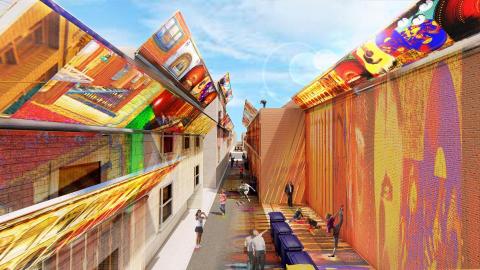 Michelle Studio - 3d建模+lumion渲染+photoshop後製