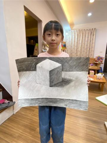 游若妍 - 教學點滴~素描~年齡10歲 游若妍 - 教學點滴~素描~年齡10歲