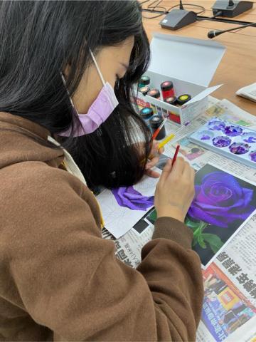 游若妍 - 教學紀錄~20歲大學生學習廣告顏料點畫 游若妍 - 教學紀錄~20歲大學生學習廣告顏料點畫