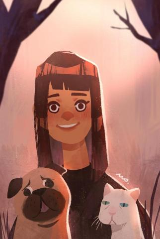 nuo wu - 人像插畫