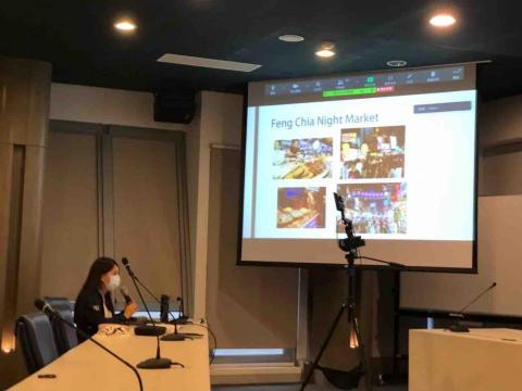 陳莞婷 - 全英與國外大學介紹台灣特色