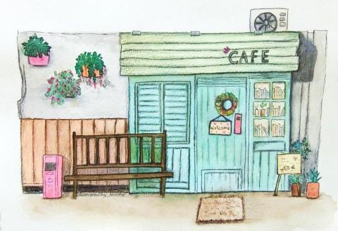 讀心娃娃繪畫工作室 - 手繪可愛建物 讀心娃娃繪畫工作室 - 手繪可愛建物