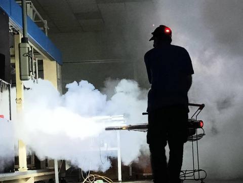 澄新消毒環保 - 食品廠倉儲煙霧消毒噴灑