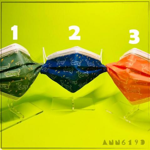 Venus LOGO,貼圖 - 口罩圖案設計成品-臘腸狗