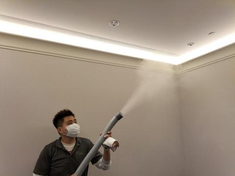 康福好居環境科技股份有限公司 - 超音波造霧全室淨化。