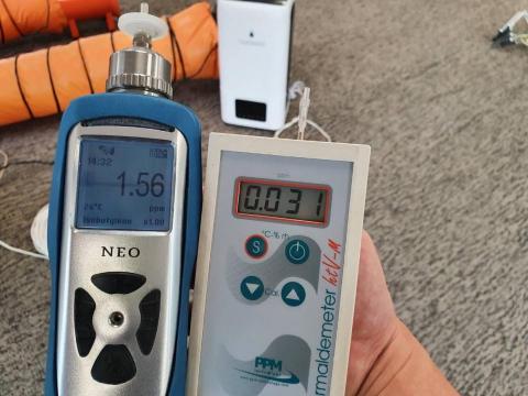 康福好居環境科技股份有限公司 - 實驗室等級手持甲醛、tvoc檢測儀（英國ppm、美國neo）