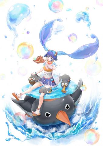 Chrnosu - 角色設計-水