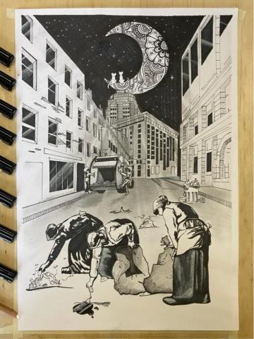 妘林設計 - 代針筆 名畫翻玩