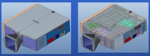 天際線產品設計 - 電影院用大型投影機設計