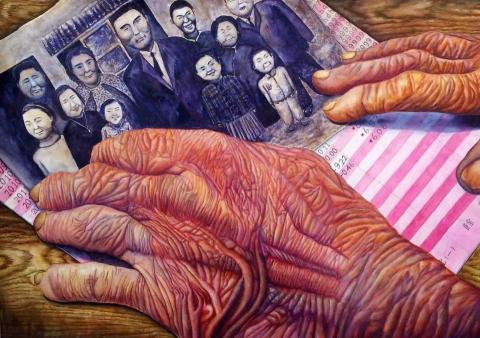 許博惟 - 全國學生美展西畫類縣賽第三名