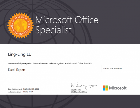 Coach_Merlyn - MOS Excel 2019