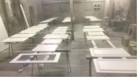 富邑工程行 - 樹林 歐式門片 白色烤漆 富邑工程行 - 樹林 歐式門片 白色烤漆