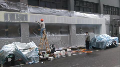 富邑工程行 - 室外 特殊石頭漆噴漆 富邑工程行 - 室外 特殊石頭漆噴漆