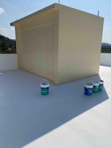 太邑防水工程 - 施工中，剩下上色部分