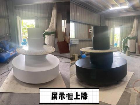 賴師傅油漆工作室 - 商場展示櫃上漆