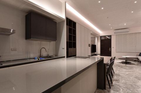 云棠   空間設計有限公司 - 燈帶與兩個空間的相連 云棠   空間設計有限公司 - 燈帶與兩個空間的相連