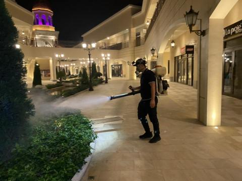 宜家事業有限公司 - 某樂園環境消毒作業