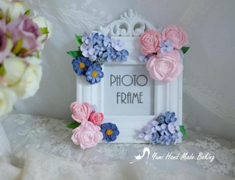 Yumi手作烘焙/韓式擠花/flowers cake/香氛蠟 - 奶油土擠花