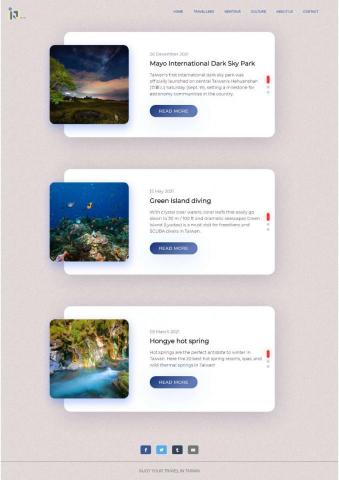個人接案 - 旅遊網站~景點介紹
https://jenjenye.github.io/In.Joy/newtour.html
(僅供作品展示如有侵權立即下架)
