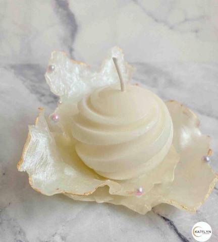 燭夢手工蠟燭工作室 - 珍珠貝殼蠟燭