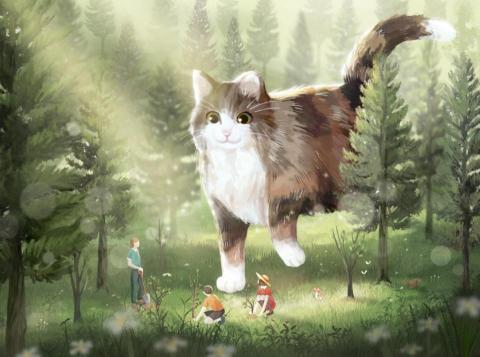 月好 商業設計工作室 - 繪本風插畫