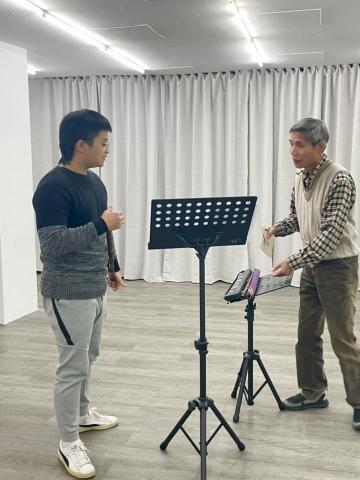 三絕音樂 - 竹笛課上課實景(照片張貼均經本人同意)