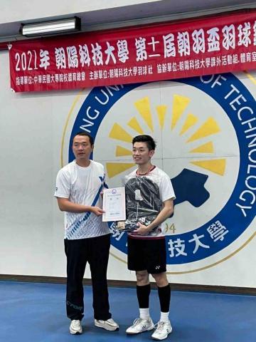 巫源豐 - 2022朝羽盃男單亞軍