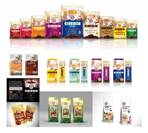一本設計工作室 - 金車企業-伯朗咖啡系列包裝商品 一本設計工作室 - 金車企業-伯朗咖啡系列包裝商品