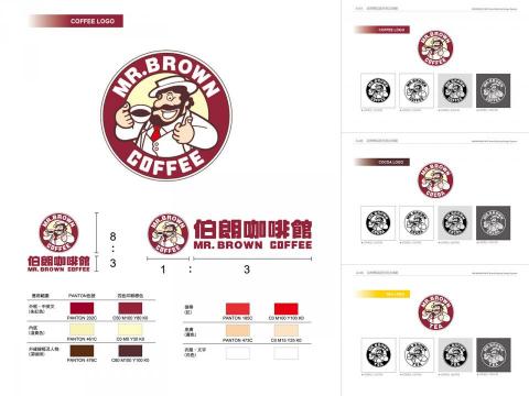 一本設計工作室 - MR.BROWN COFFEE-標誌規範 一本設計工作室 - MR.BROWN COFFEE-標誌規範