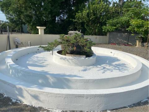 旭懿工程行 - 屏東 水池防水完成（矽酸質+彈泥+防水面漆）