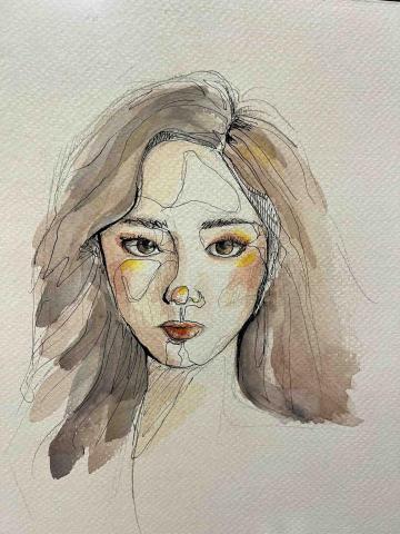 林昱伶 - 水彩創作